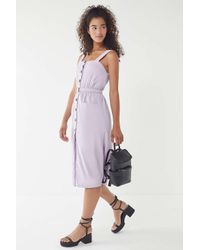 uo cordelia corduroy midi dress