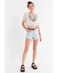 urban outfitters peasant top
