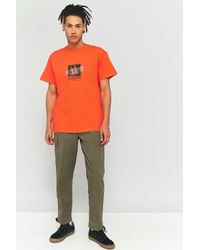 uo orange zeitgeist hoodie