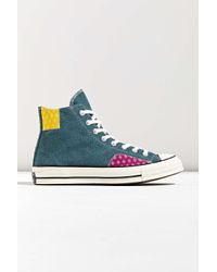 converse chuck 70 twisted prep pattern high top sneaker