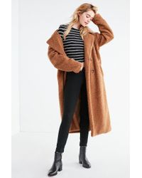 uo teddy coat
