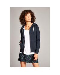 Jack Wills Blue Ivy Raglan Zip Through