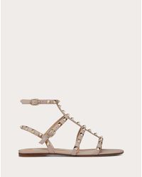 Valentino Garavani Flat sandals for Women - Up to 75% off at Lyst.com