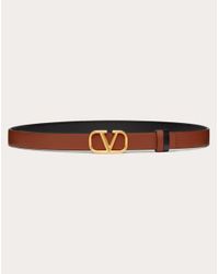 Valentino Garavani Vロゴ シグネチャー シルク X ベルベット