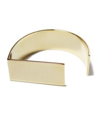 Alyssa Norton - Metallic Gold Geometric Cuff - Lyst