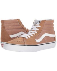 tan high top vans