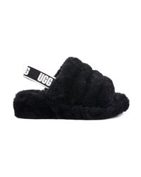 fluffy sandals ugg