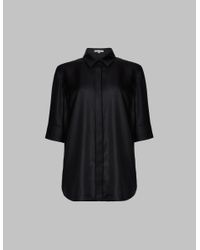 Varana Heavenly Shirt With Short Sleeves - Black