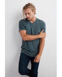 Velvet By Graham & Spencer - Multicolor Blaise V-neck Pigment Dye Whisper Tee for Men - Lyst