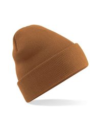 BEECHFIELD® ® Soft Feel Knitted Winter Hat - Brown