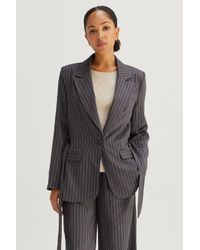 Pinstripe Blazers for Women - Up to 80% off | Lyst