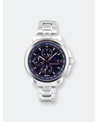 Maserati Successo R8873645004 Silver Stainless-steel Quartz Dress Watch - Blue