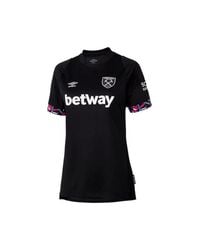 Umbro West Ham United Fc 22/23 Away Jersey in Black