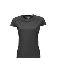 Tee Jays Womens/Ladies Roll Sleeve Cotton T-Shirt