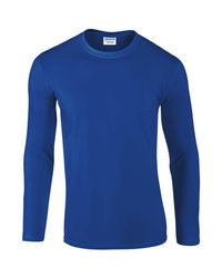 Gildan Soft Style Long Sleeve T-shirt - Blue