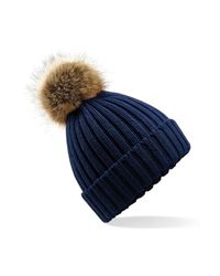 BEECHFIELD® ® Cuffed Design Winter Hat - Blue