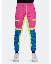 Pink on sale windbreaker pants