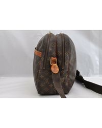 Louis Vuitton Reporter Brown Cloth Handbag