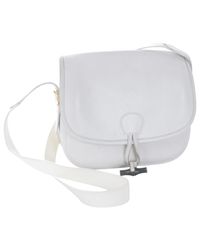 Hermès Vintage Balle De Golf White Leather Handbag