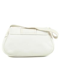 Sac à main en cuir Céline en coloris White