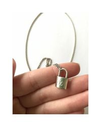 Louis Vuitton For Unicef Silver Silver Necklaces - Lyst
