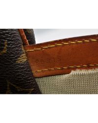 Louis Vuitton Reporter Brown Cloth Handbag