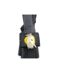 Fendi Black Leather Clutch Bag