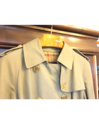 Imperméable, trench coton beige Burberry en coloris Natural