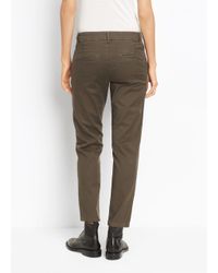 Vince Cotton Classic Chino in Green 