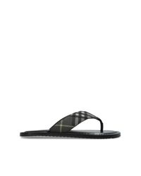 Burberry Black Flip-Flops for men