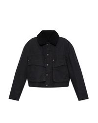 DSquared² Black Jacket With Collar