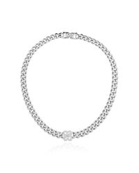 DSquared² Metallic Necklace With Logo for men