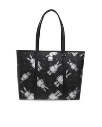 MCM Black Shopper-Type Bag