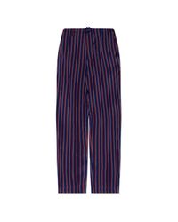 Dries Van Noten Purple "Penny" Trousers for men