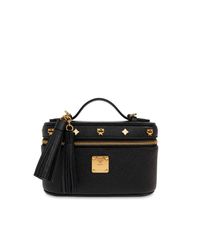 MCM Black 'Aren Small' Hand Bag