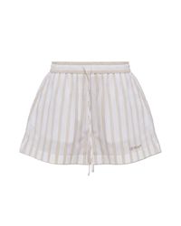Off-White c/o Virgil Abloh White Shorts With Logo