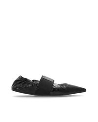 Givenchy Black Ballerinas "Crush"