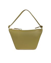 Loewe Green Shoulder Bag 'Hammock Mini'