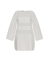 Posse White Cotton Dress 'Harriet'