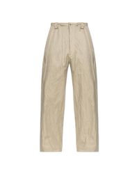 Willy Chavarria Natural 'Toluca' Trousers for men