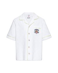 Casablanca White Shirt With Patch for men