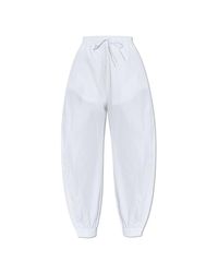 Rohe White 'Balloon' Trousers