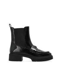 COACH Black Booties Louisa