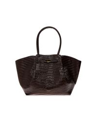 DeMellier London Black Leather Bag 'New York'