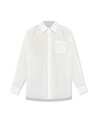 Our Legacy White Shirt With Pocket for men