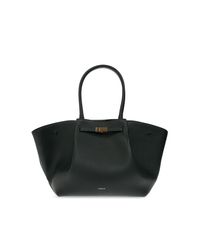 DeMellier London Black Leather Bag 'New York'