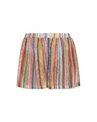 Missoni White Patterned Shorts