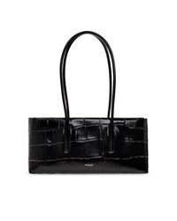 DeMellier London Black Leather Bag 'Stockholm'
