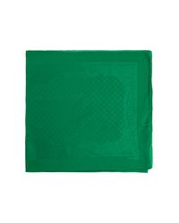 Moschino Green Scarf With Monogram