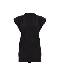 MM6 by Maison Margiela Black Pleated Dress